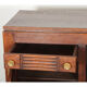 Buffet en chêne et laiton dans le goût de Charles Dudouyt, 1940