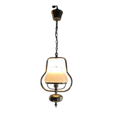 Opaline/vintage pendant light
