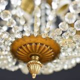 Hot air balloon suspension, tassels