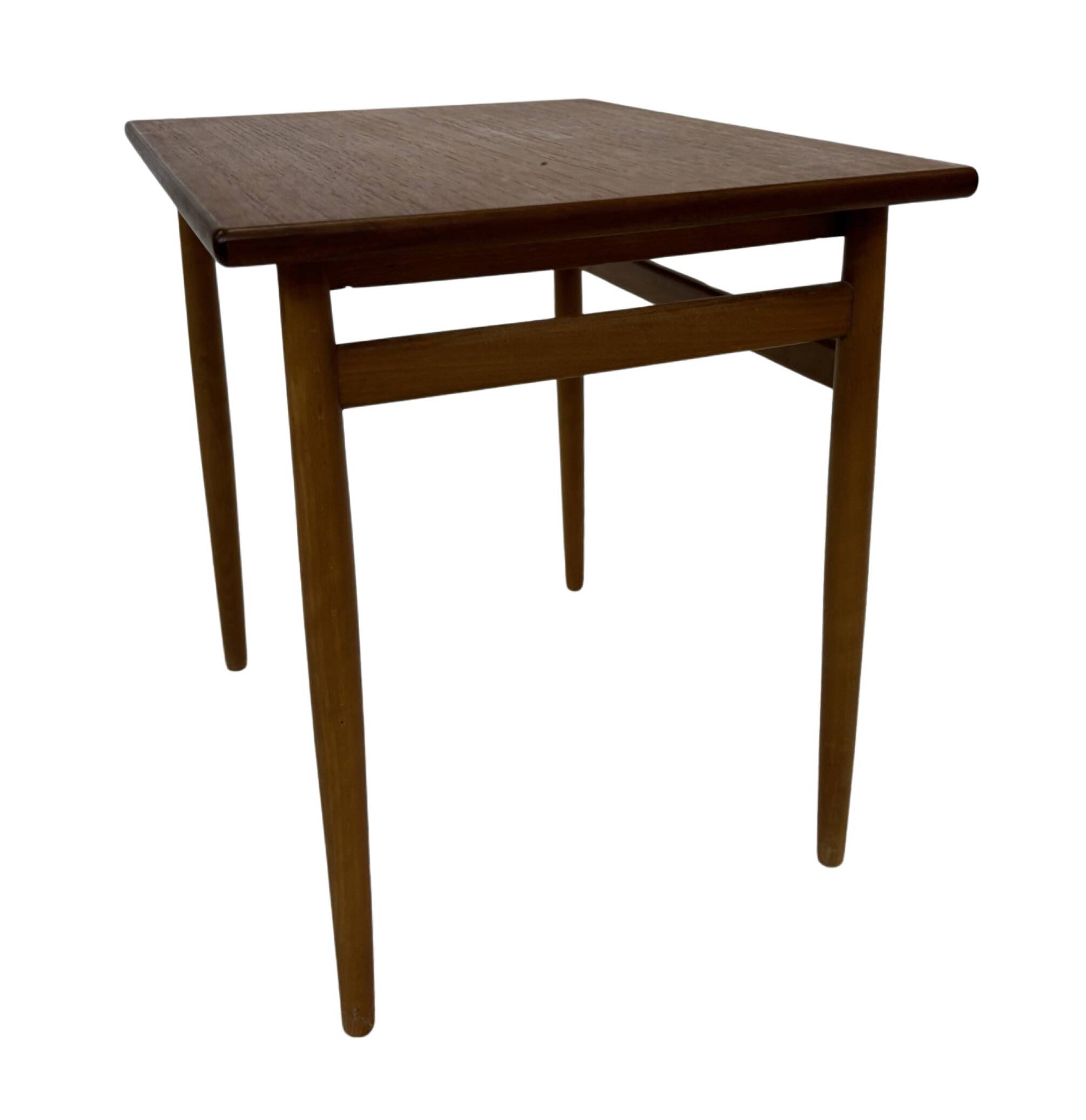 Vintage side tables nesting tables 1960s teak design