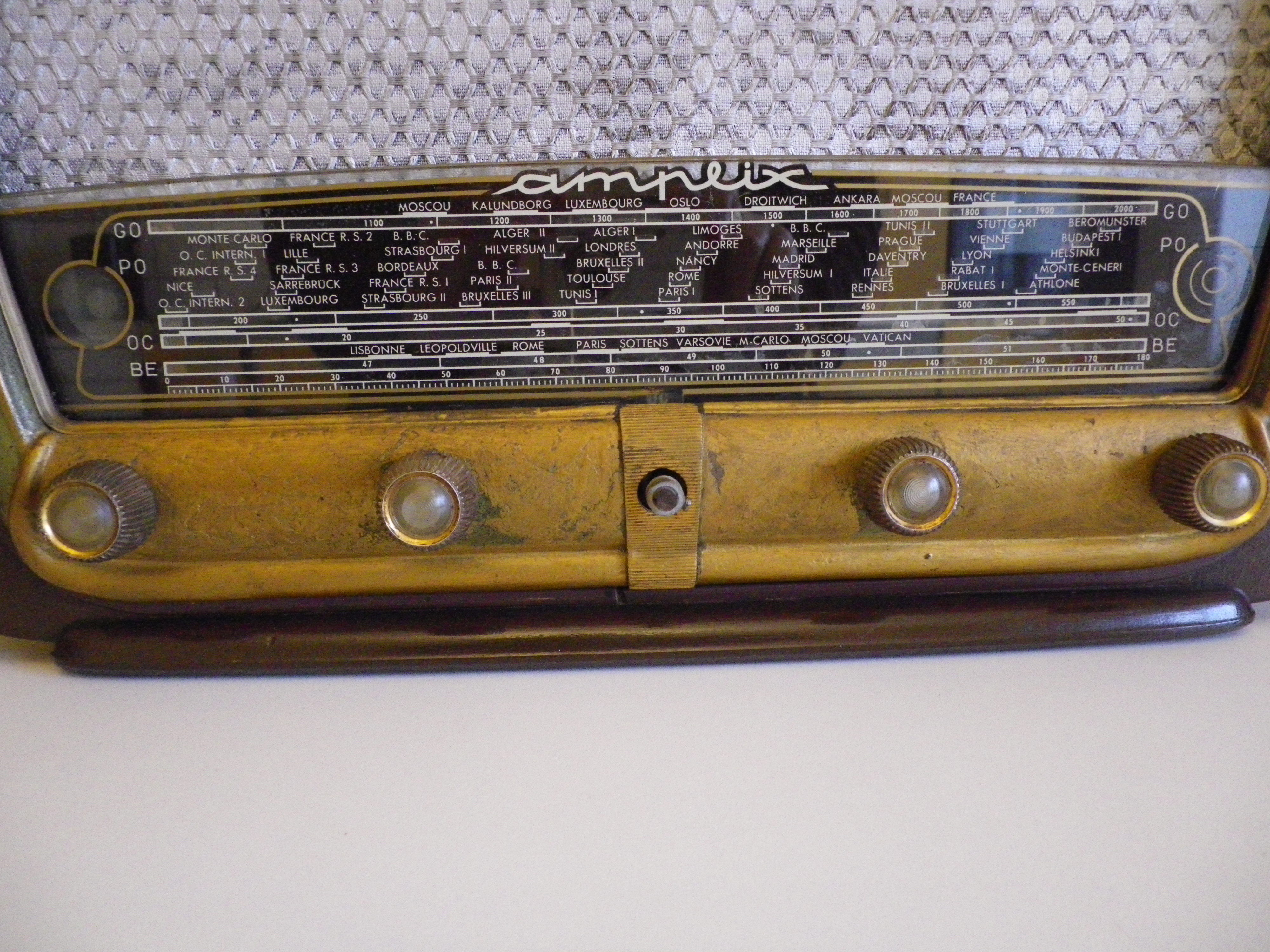 Decoration radio station - Brand Amplix Paris - Fifties