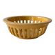 Corbeille en céramique jaune