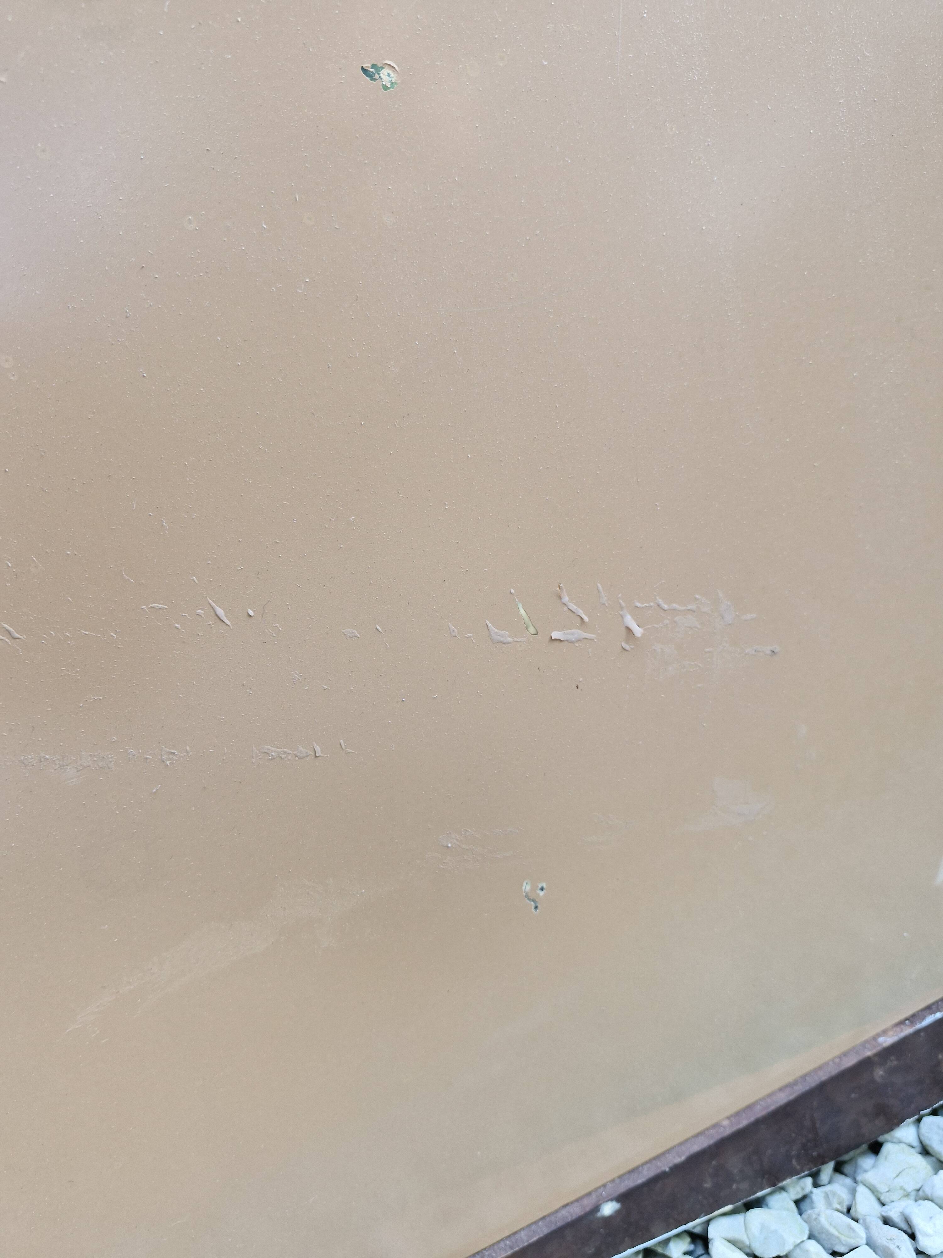 Old patinated trumeau