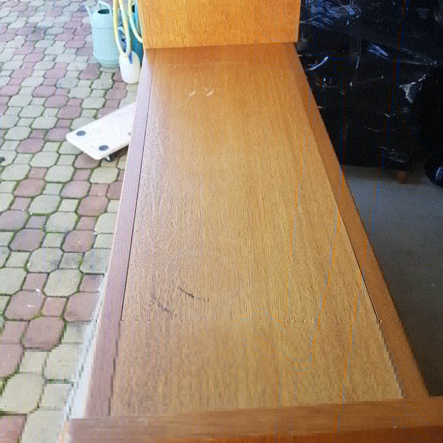 Asymmetrical Scandinavian vintage library