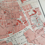 1883 - Map of the city of Angers