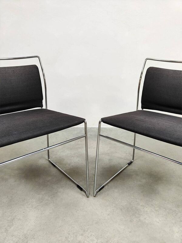 6 chaises de salle à manger vintage italiennes Tulu par Kazuhide Takahama pour Simon Gavina