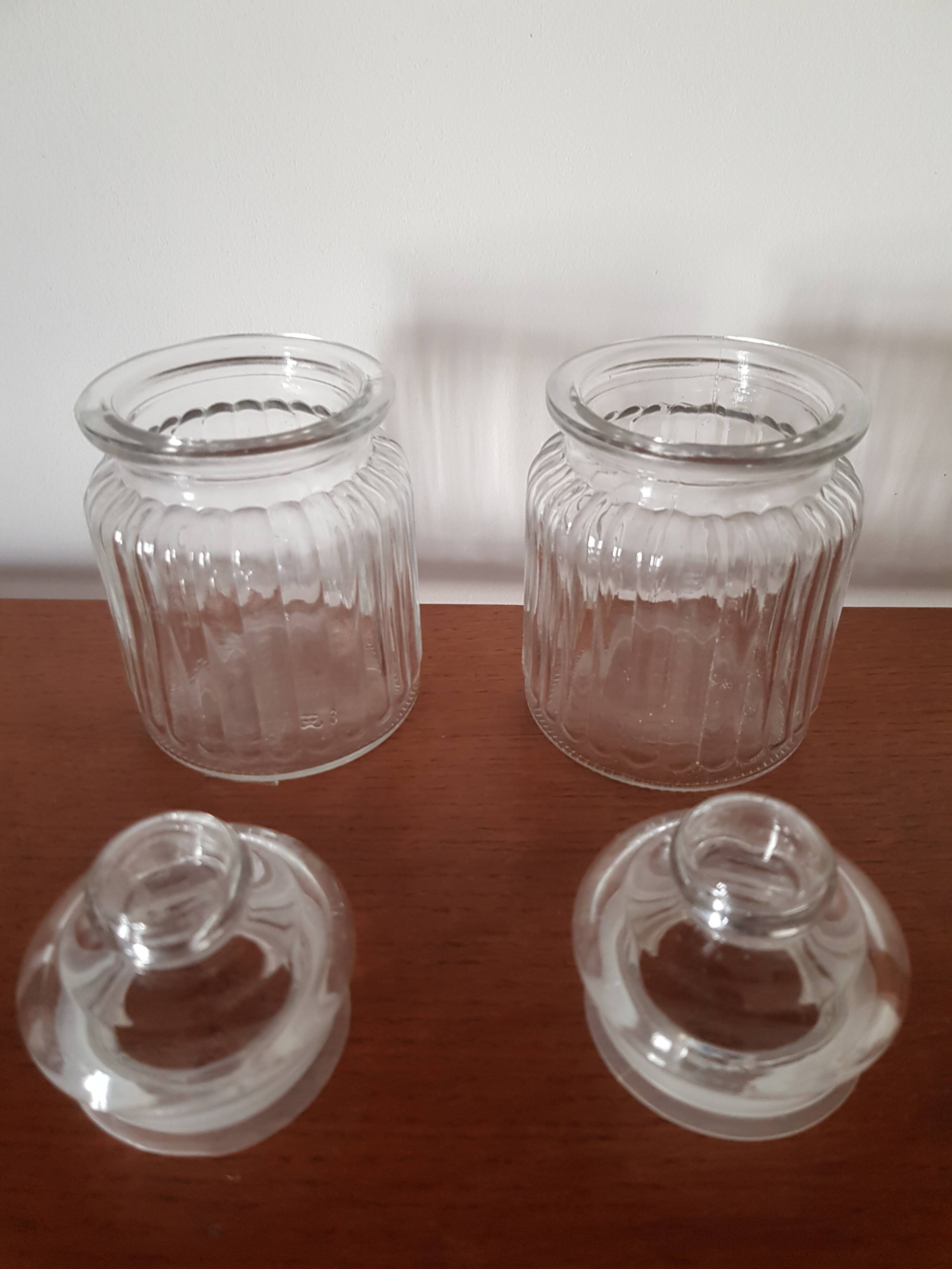 Set of 2 small vintage candy boxes