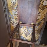 Table d'appoint console bois a rabat, style Art Déco