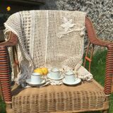 3 cups and their limoges porcelain undercup