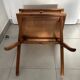 Vintage Scandinavian style bedside table – wood – 1950s/60s