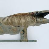 Antique Victorian Swedish Toy Horse /Hand Crafted/ Wooden /Folk Art /Decorative