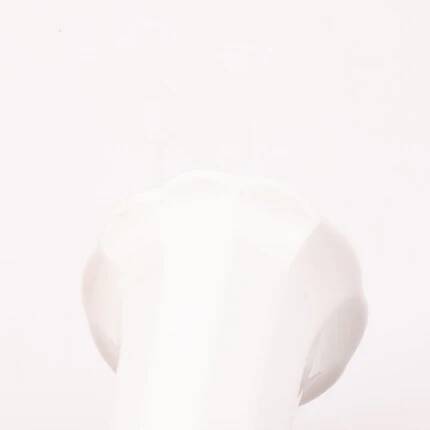 Vase design blanc en porcelaine Gerold Porzellan - Années 60