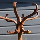 BAUMANN parrot coat rack simple dark beech