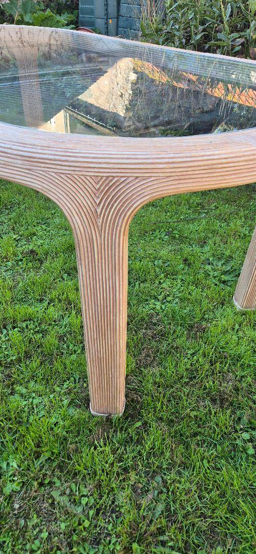 Rattan garden furniture, 1960s Vivai del sud