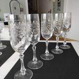 Crystal glasses from Lorraine