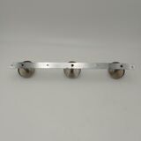 Coat rack 3 chrome hooks