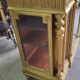 Louis xvi display cabinet in gilded wood