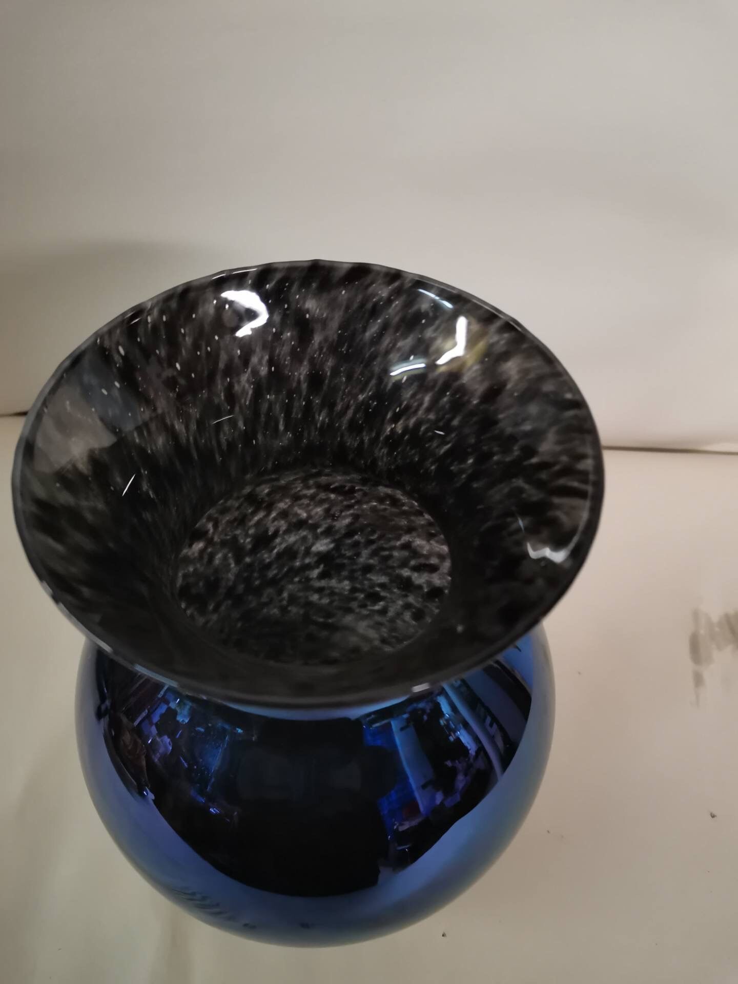 Iridescent vase, Loetz glassware