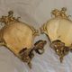 Pair Of Mid Century Swedish Brass Sconces