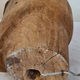 Art brut anthropomorphic lamp