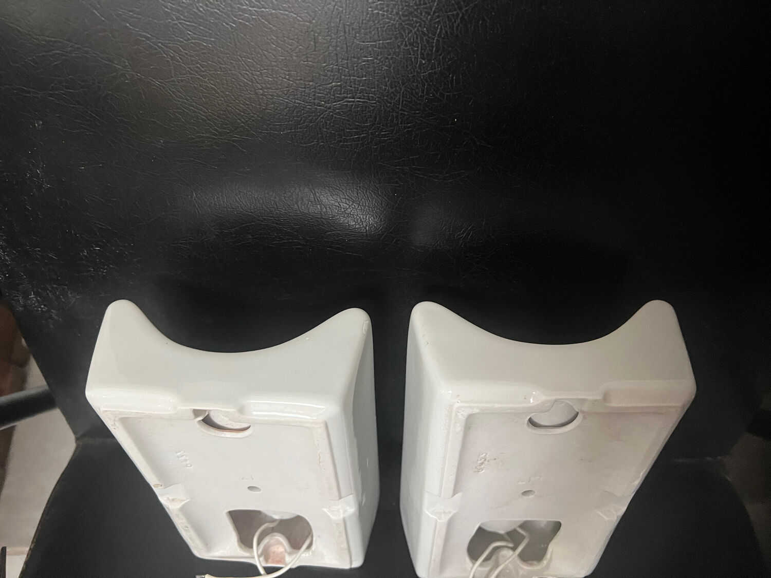 Pair of vintage 50/60 wall lights by Wilhelm Wagenfeld for Lindner Leutchen