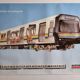 Industrial poster "Caracas Metro" Alsthom, 80s, 60 x 80 cm