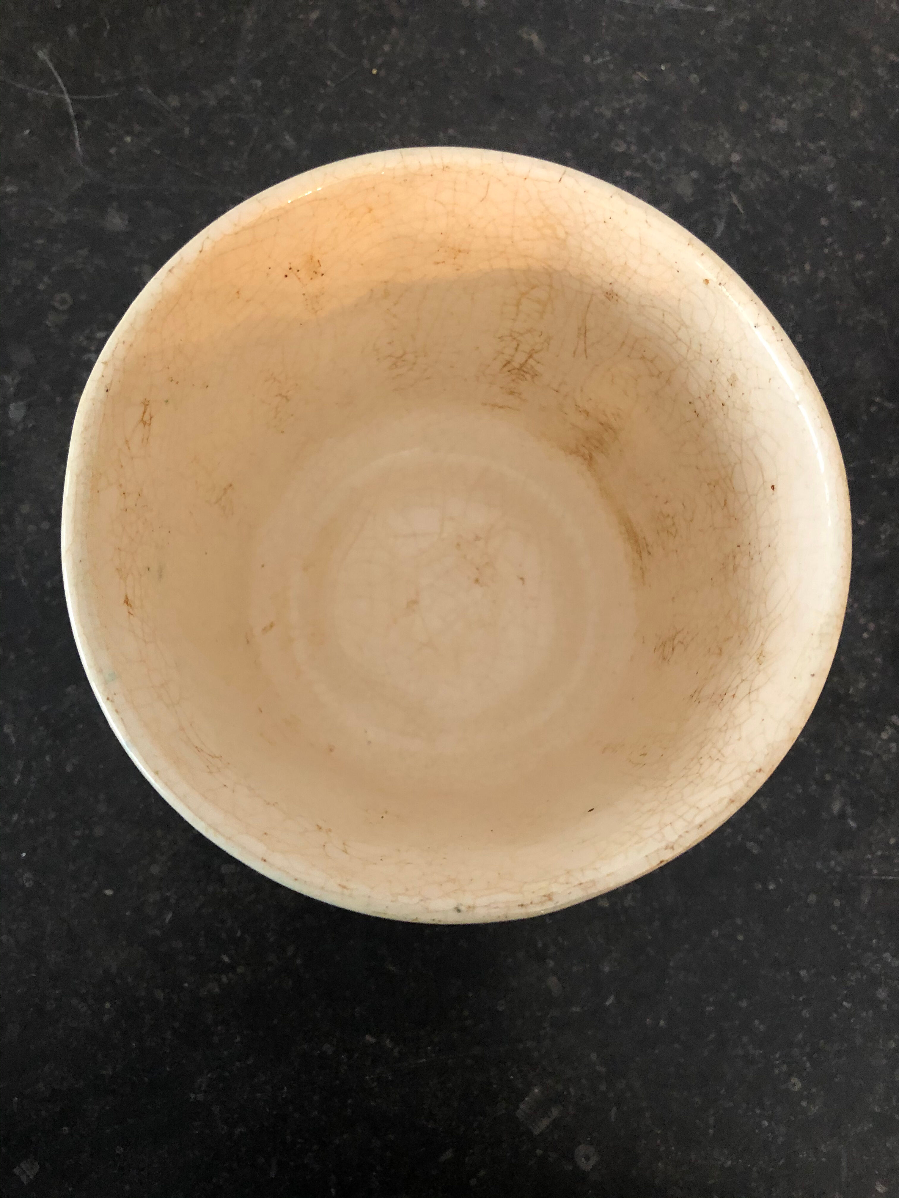 Ancient earthenware pot cover