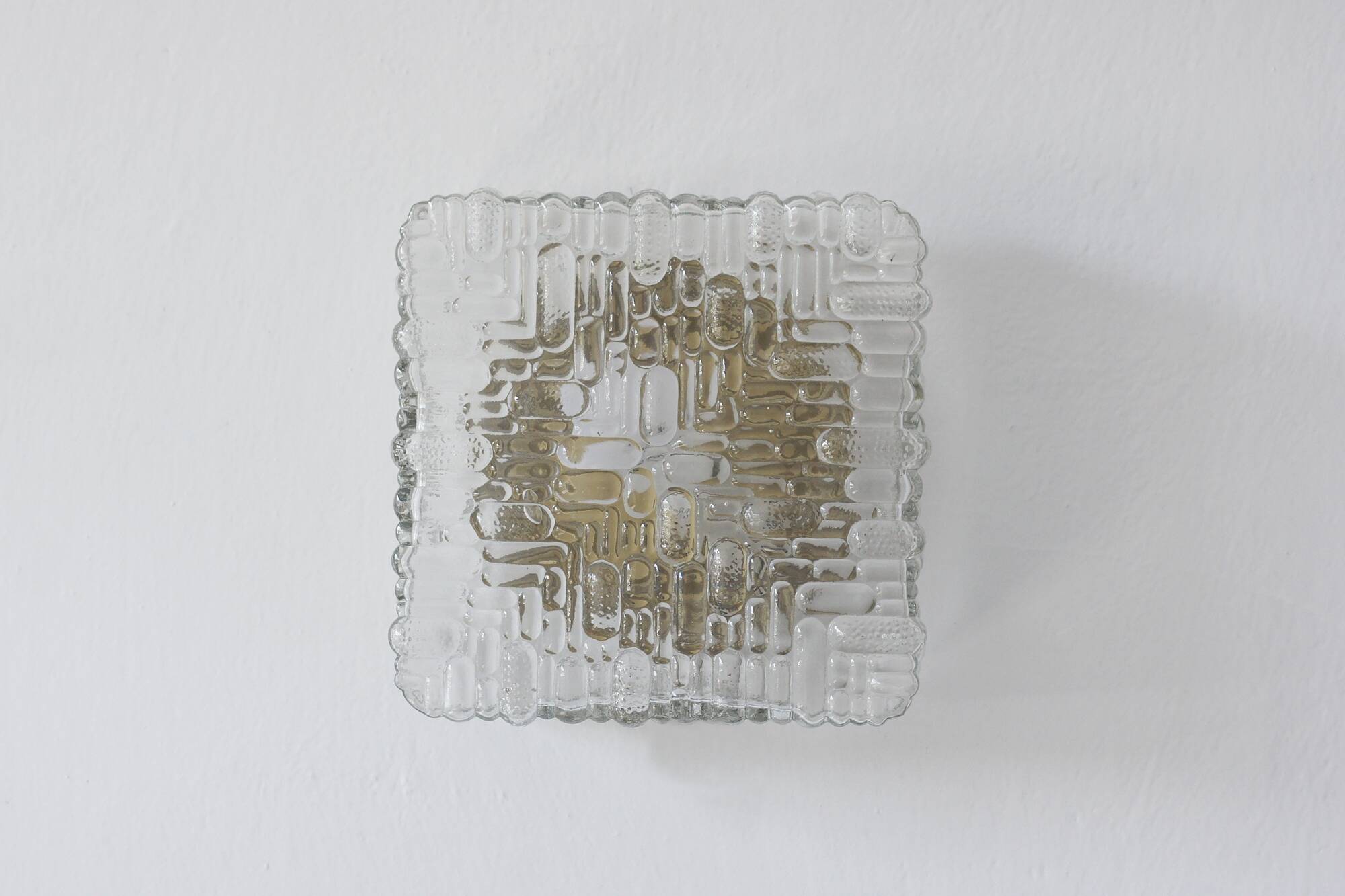 Mid-Century Glass Sconce, 1960s