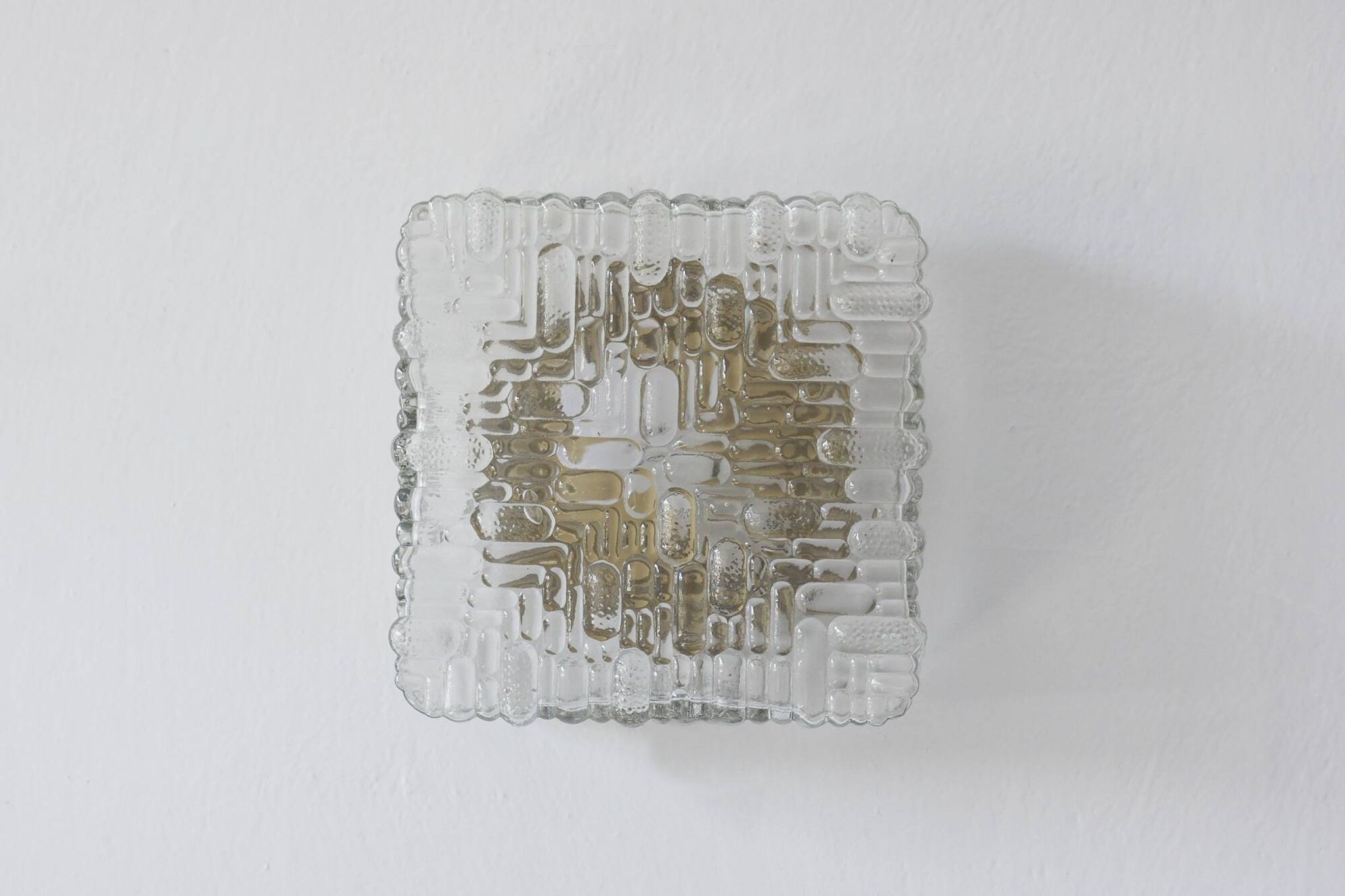 Mid-Century Glass Sconce, 1960s