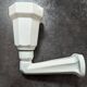 Old white porcelain wall lamp art deco bathroom 1930 opaline tulip 1930