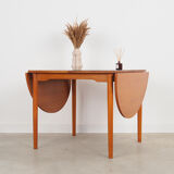 Table en teck, design danois, années 1970, production: Danemark