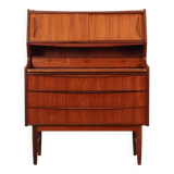 Teak secretary, Danish design, 1970s, production: Denmark