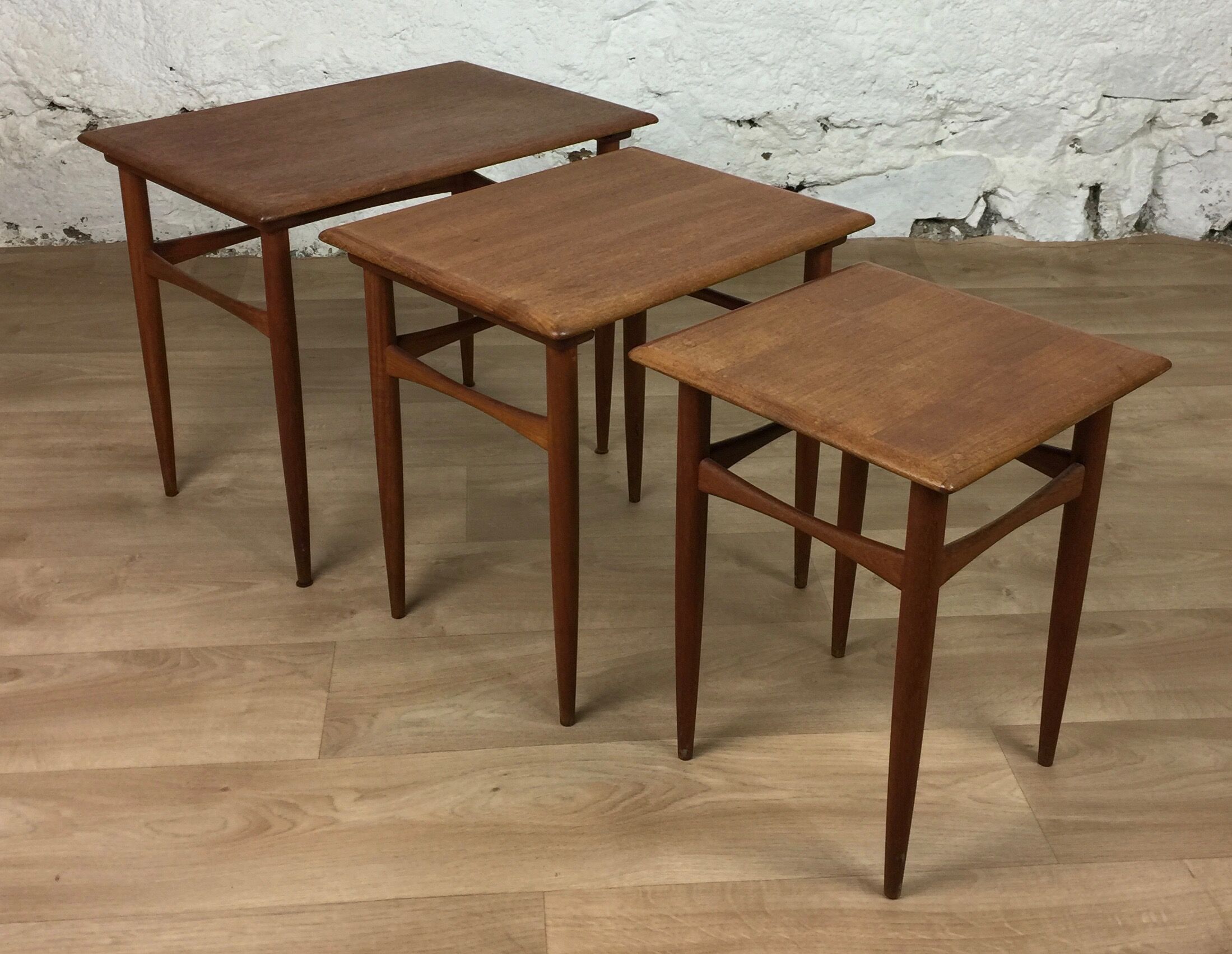 Danish tables in teak