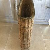Rattan umbrella holder circa 1940