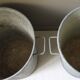 Bassine vintage en zinc