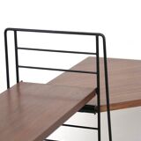Tomado teak floor shelf with corner