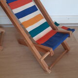 Wooden doll garden furniture