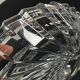 CENDRIER Cristal VINTAGE Forme Coquillage