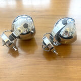 Pair of Space Age wall lamps