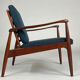 Fauteuil en teck, années 60
