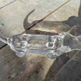 Crystal art dachshund dog tray Vannes Le Chatel