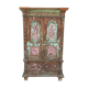 Old wooden cabinet - 2 doors and 1 drawer