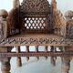 Fauteuil Ancien Pidha Rajasthan XIXeme en Palissandre
