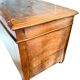 Coffre en bois - noyer