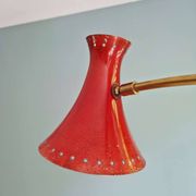 Diabolo articulated chandelier, Italian design, 1950s-60s