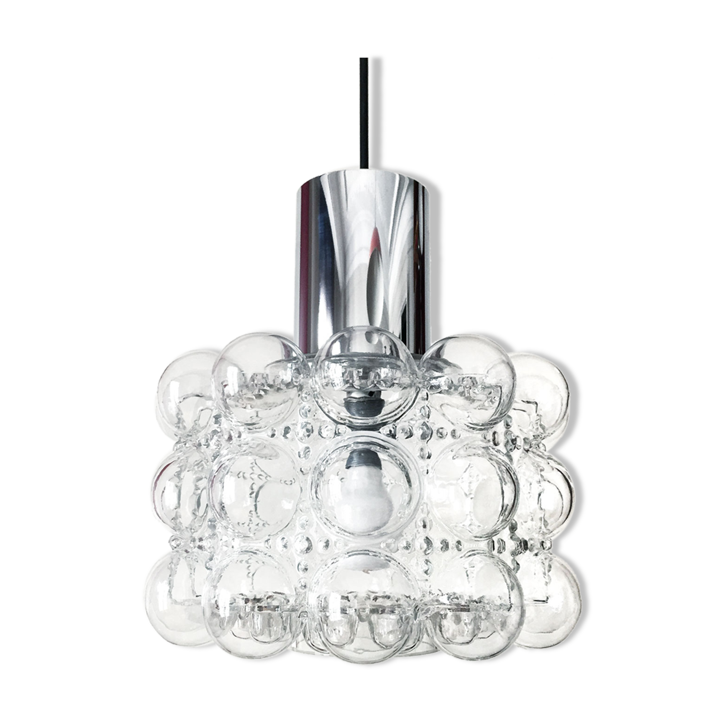 Bubble glass pendant lamp Helena Tynell