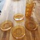 Set of 4 cups and saucers Vereco: vintage