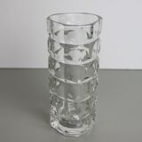 Luminarc vase in transparent glass 70's