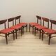Set of six rosewood chairs, Danish design, 1970s,  Skovby Møbelfabrik
