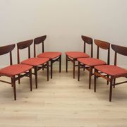 Set of six rosewood chairs, Danish design, 1970s,  Skovby Møbelfabrik